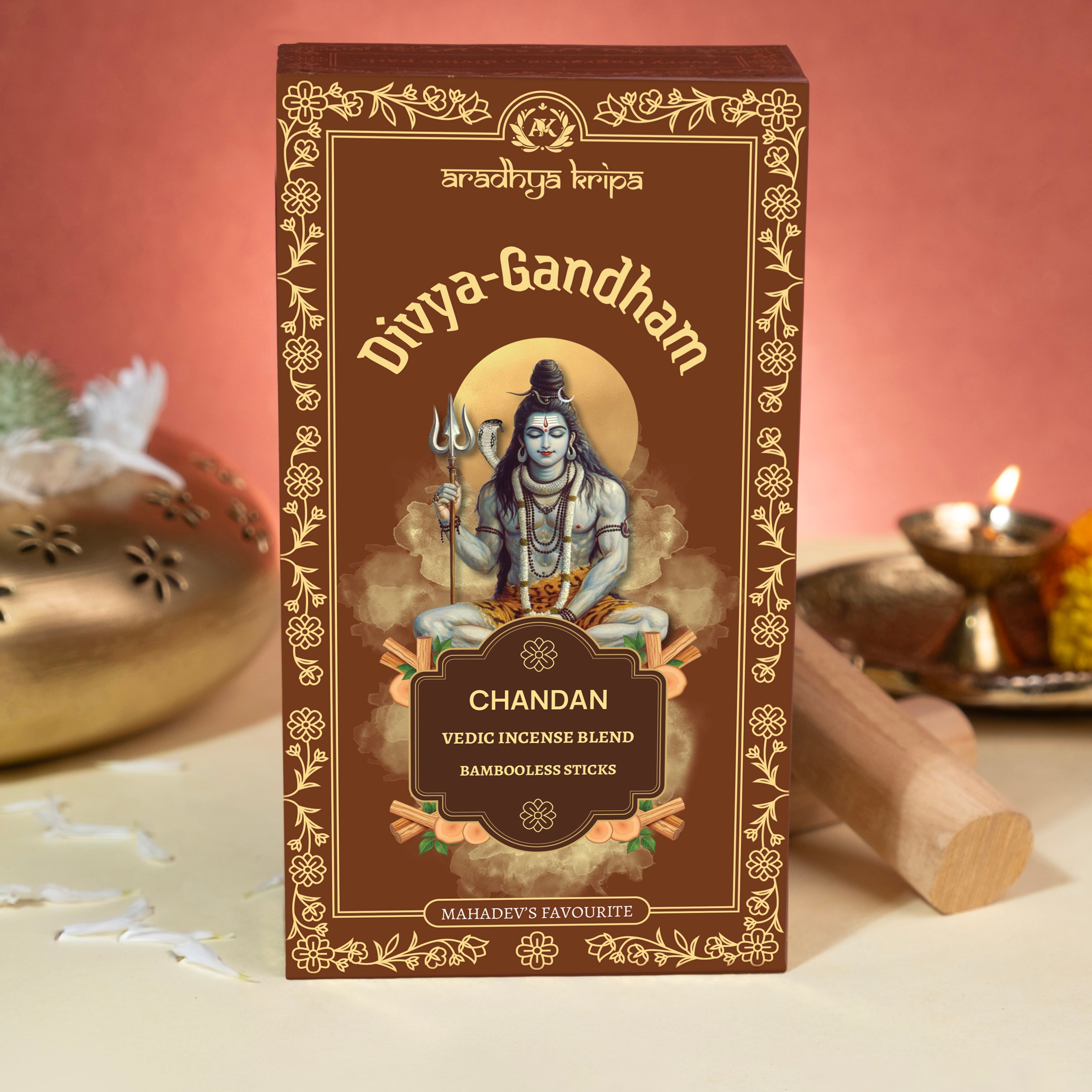Vedic Incense (Dhoop) Stick - Chandan | Sandalwood