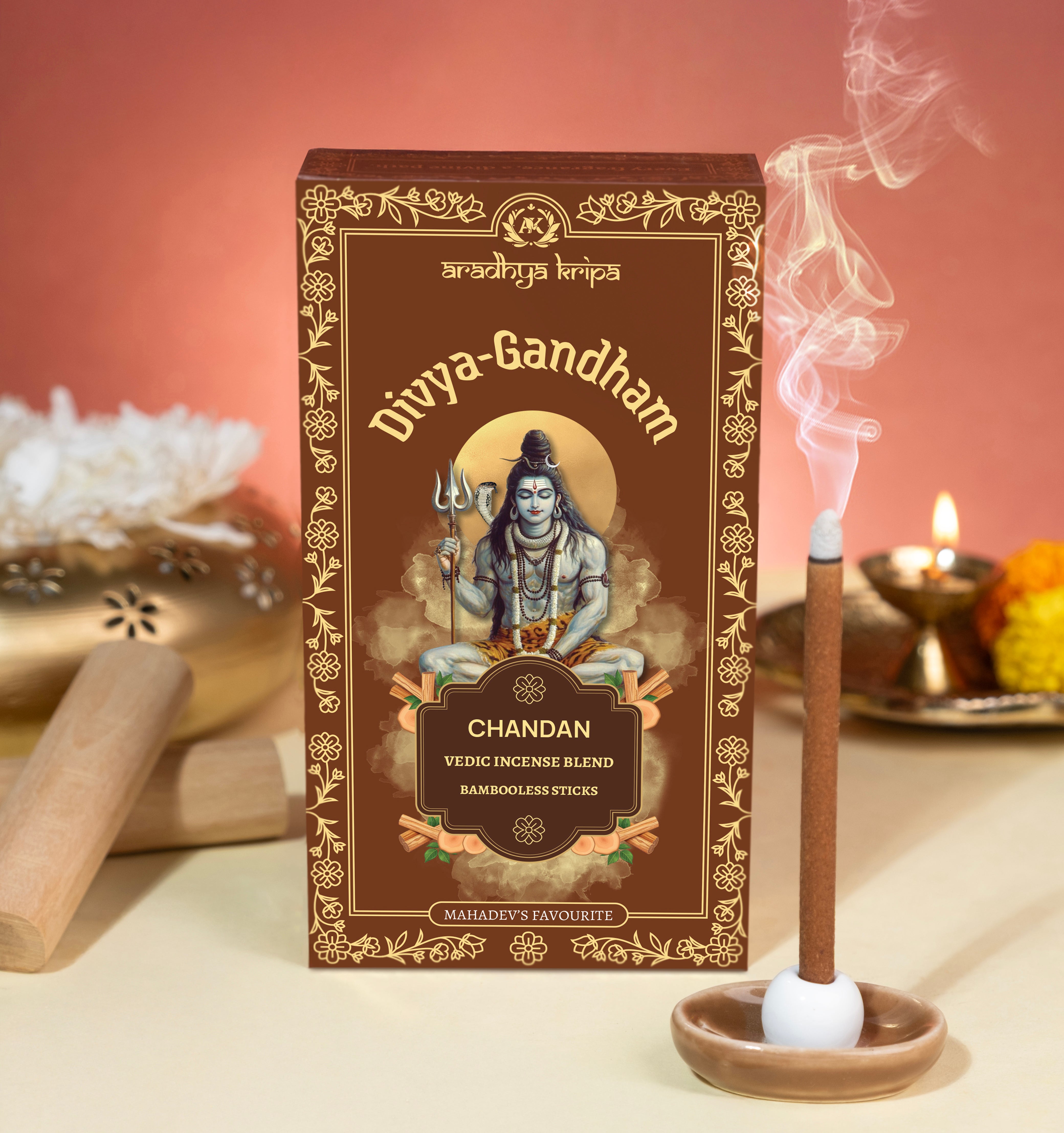 Vedic Incense (Dhoop) Stick - Chandan | Sandalwood