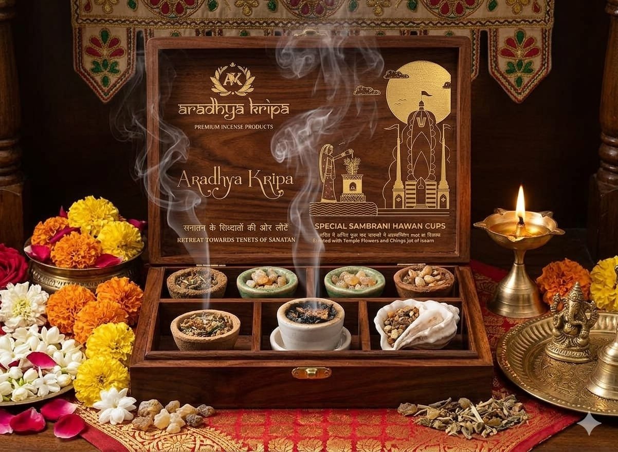 AradhyaKripa fragrance gift set