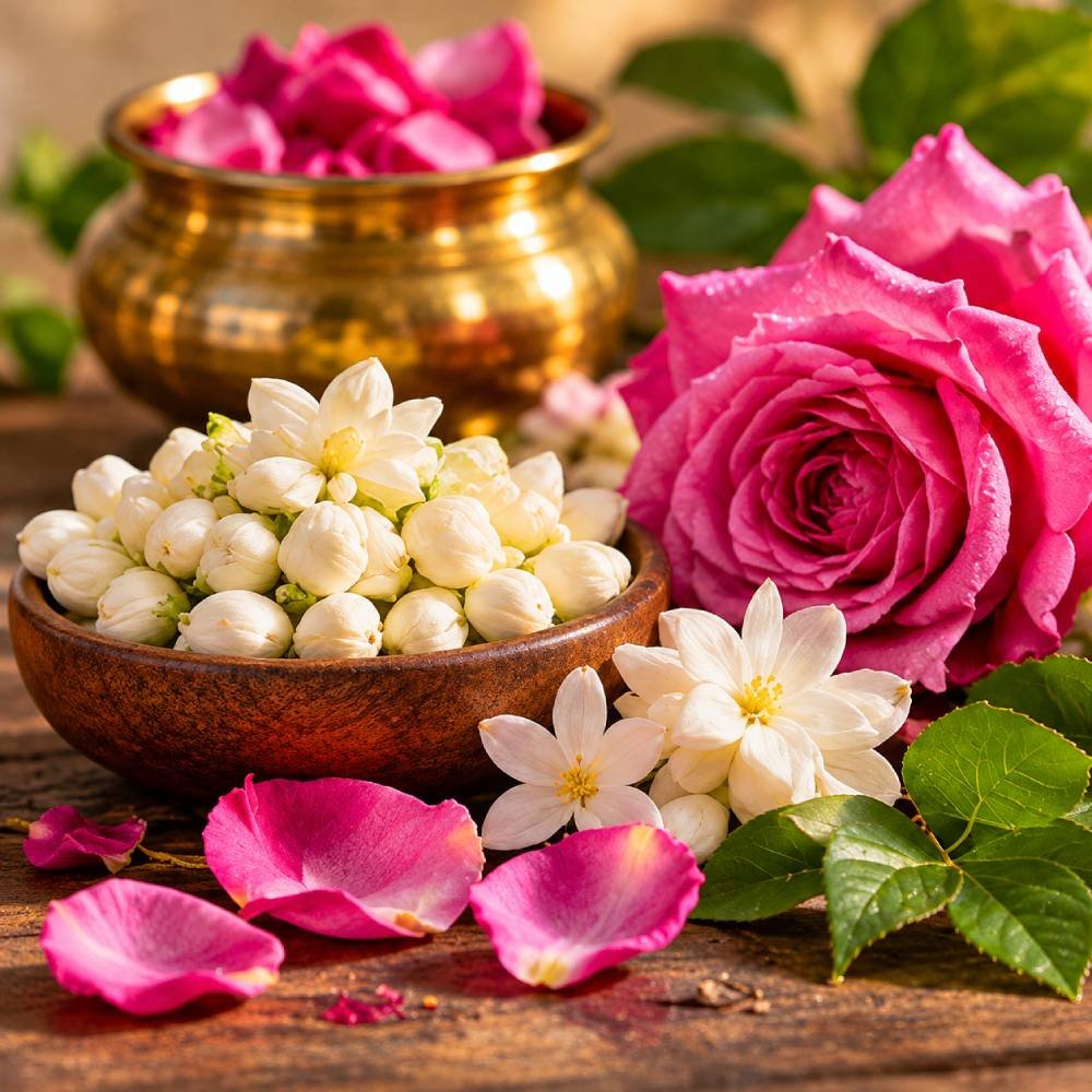 Flowers used as inspiration for fragrance